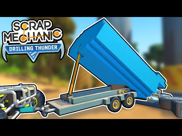 I Built a Fluid Trailer for Collecting Oil and Chemicals! (Scrap Mechanic Chapter 2)