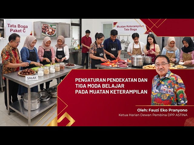 Pengaturan Pendekatan dan Tiga Moda Pembelajaran pada Muatan Keterampilan
