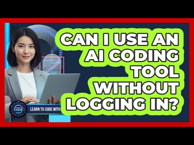 Can I Use An AI Coding Tool Without Logging In?