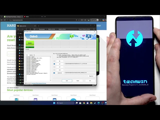 Wie installiere ich ein Custom-ROM auf dem SAMSUNG GALAXY S21+ 5G?