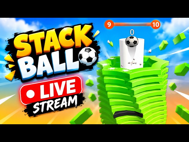 🔥 STACK BALL LIVE 🔴 | Level 29 to 30 | Can I Beat It? 😱🎮