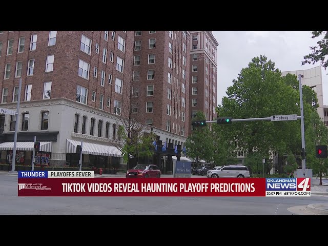 TikTok videos reveal haunting playoff predictions