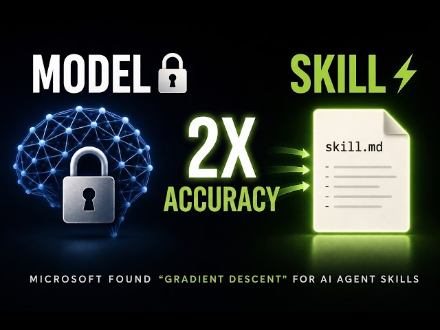 Microsoft Found Gradient Descent for AI Agent Skills