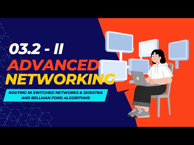 Advanced Networking 03.2 II | Routing in switched networks & Dijkstra and Bellman Ford Algorithms