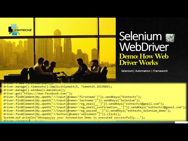 Demo: How Web Driver works || Selenium Automation Basics