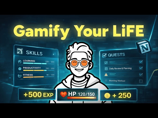 I Turned My Life Into an RPG with Notion Gamification
