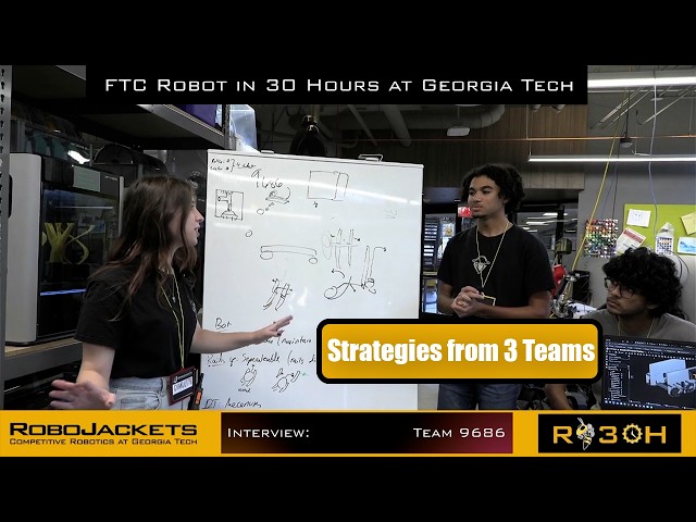 Ri30H at GT | Initial Strategies | Robot in 30 Hours | BIOBUZZ FIRST Tech Challenge