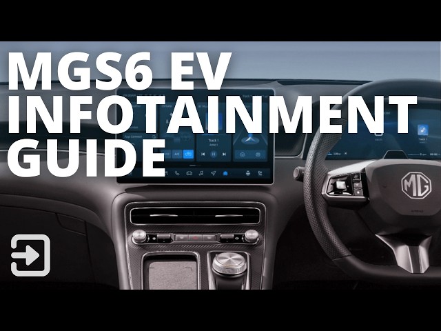 MGS6 EV Infotainment Guide 2026 | System Walkthrough, Drivers Display & App