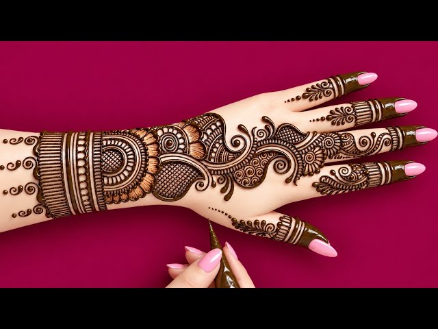 New 2026 Simple beautiful fronthand mehndi design | Easy mehndi design | mehndi designs | mehndi