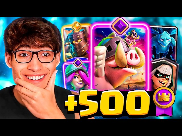 THIS HOG DECK KICKED ME OUT OF TILT IN CLASH ROYALE 🔥
