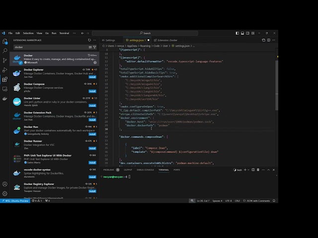 Use Podman with the VSCODE Docker extension: A Practical Guide