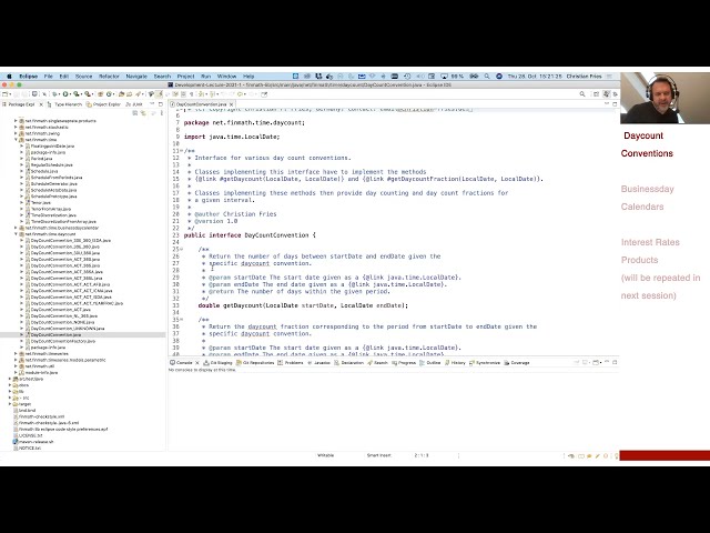 Lecture 2021-2: Appl. Math. Fin./Computational Finance 2 (04): Interest Rate Structures 4/4