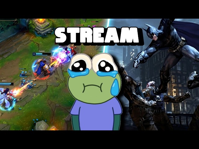 LOL solo Q FLEX  y BATMAN !