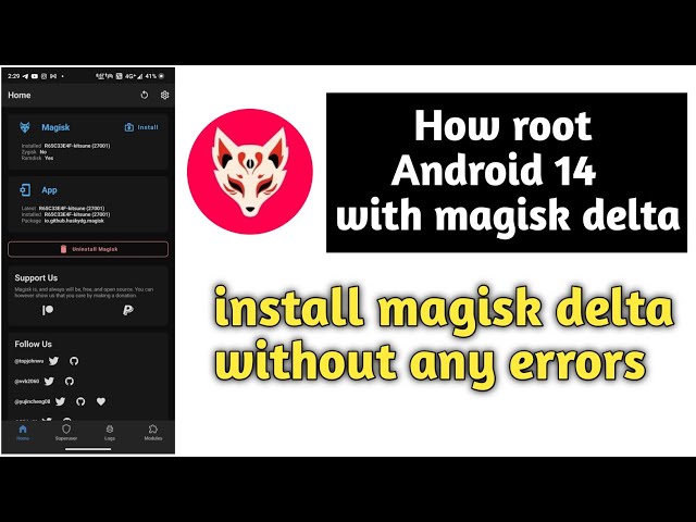 magisk delta in Android 14 How to install magisk delta How to root any Android phone with magisk