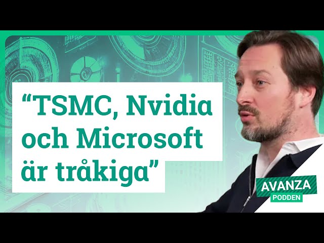 Marknadsoro, AI-bubbla och framtidens mjukvarubolag | Avanzapodden #432