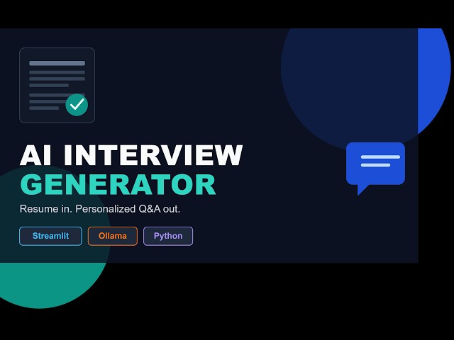 AI interview Assitant