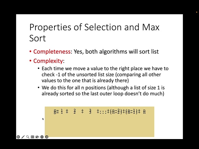 AAA 2026 Classical Sorting