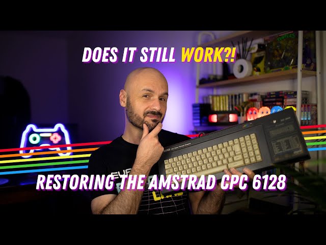 Can we get this untested AMSTRAD CPC 6128 working?