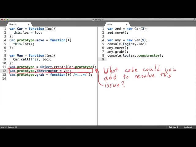 Proper Subclass Constructor Delegation - Object-Oriented JavaScript