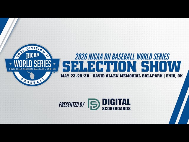 2026 NJCAA DII Baseball World Series Selection Show