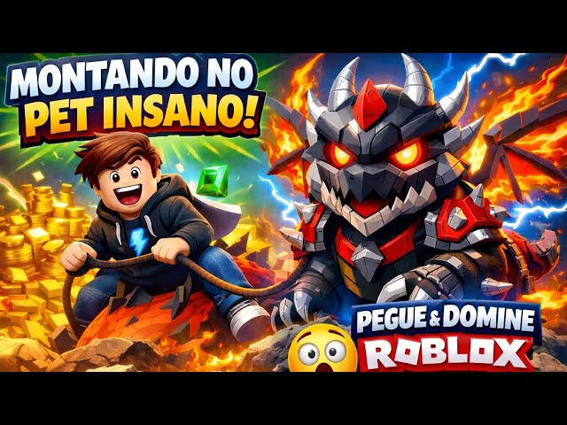 HOW TO RIDE A PET IN ROBLOX'S "GRAB AND DOMINATE" GAME 🐉🔥 (QUICK GUIDE) STEP BY STEP