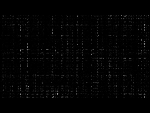 Binary Numbers Alpha Overlay 1 Animation Motion Background Stock Video Footage Free For Editing
