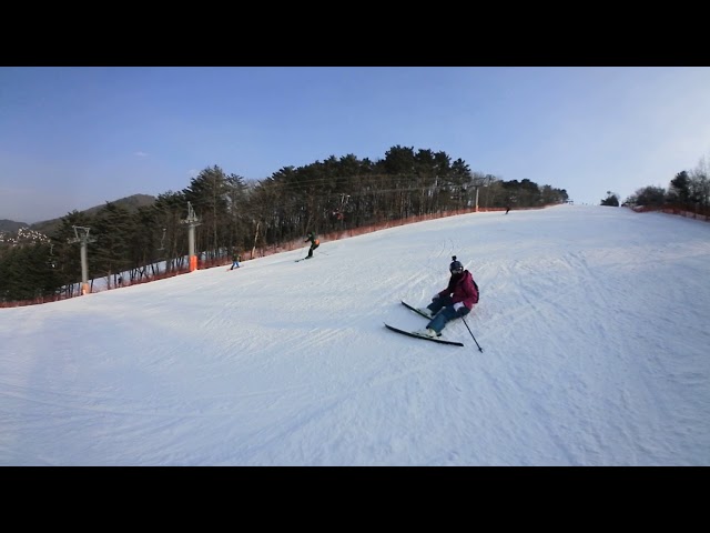 360 if skiing experts only course with ski instructor 2018