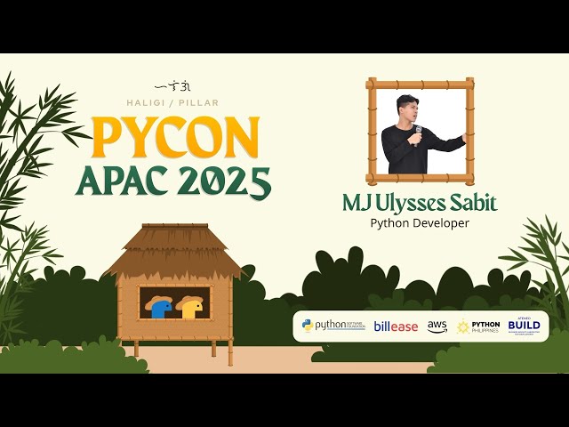 PyCon APAC 2025 - Building Better Developer Tools by MJ Ulysses Sabit