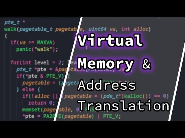 The mechanics of VIRTUAL MEMORY //Source Dive// 005
