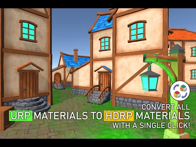 URP to HDRP Converter - Unity Asset Demonstration