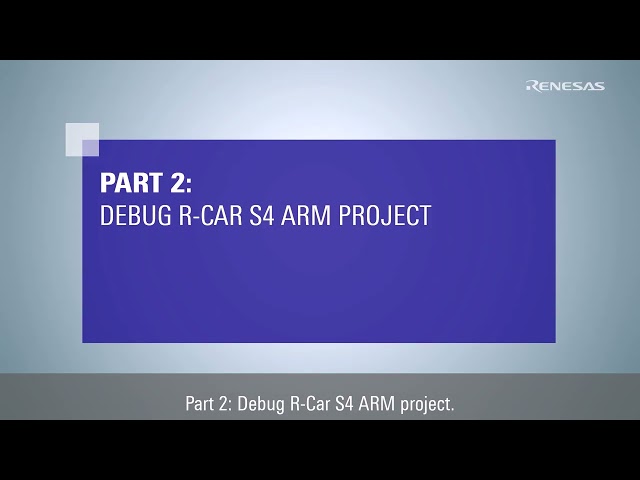 Visual Studio Code for R-Car S4: Build and Debug ARM Projects