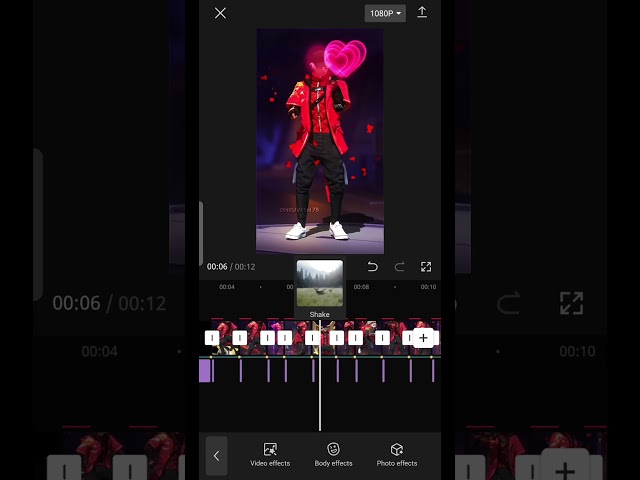Love Nwantiti 🔥// Capcut editing tutorial, ff edit tutorial, lobby edit ff #shorts​