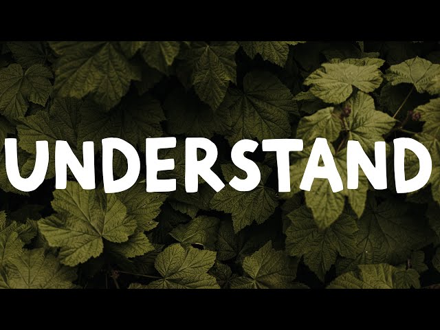 BoyWithUke - Understand (Lyrics)