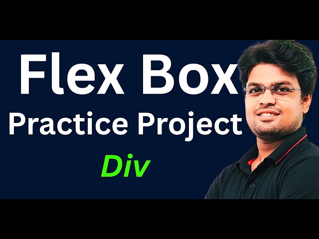 Flexbox Itna Easy? 😱 Aaj Hi Banaya Complete Project | CSS Flexbox | code with khalid