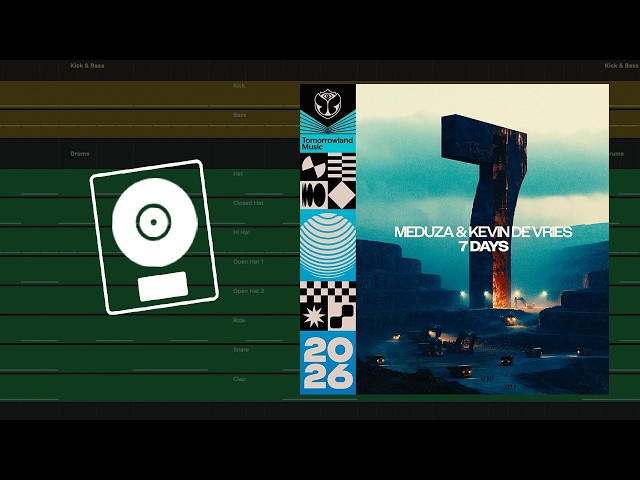 MEDUZA & Kevin De Vries – 7 DAYS (Logic Pro Remake)