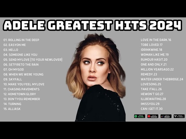 Adele Greatest Hits Full Album 2025   Adele Best Songs Playlist 2025
