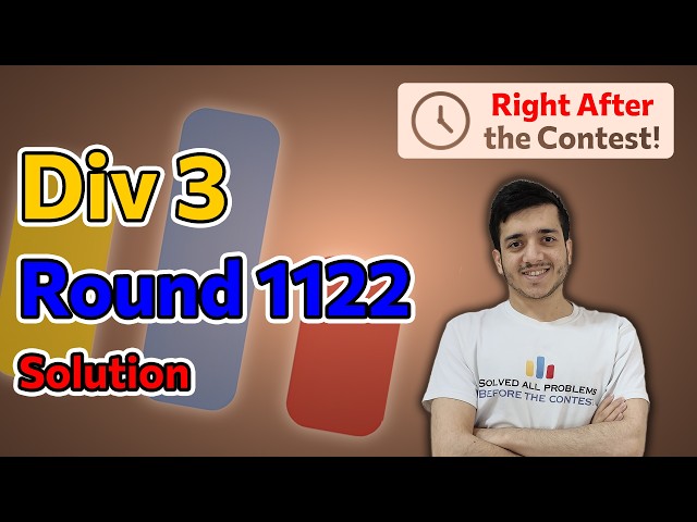 Codeforces Round 1122 (Div. 3) | Solutions by Arpa