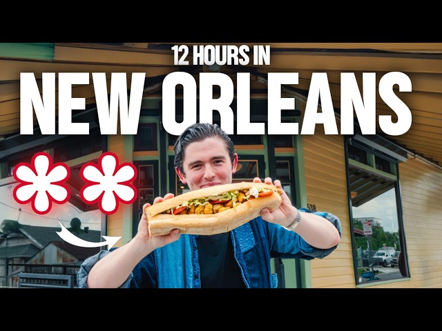 12HRS in New Orleans - A 2 Michelin Chef Shows us Where He Eats | Ft. Chef EJ Lagasse -  Emeril's