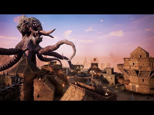 Conan Exiles Mega Base Building