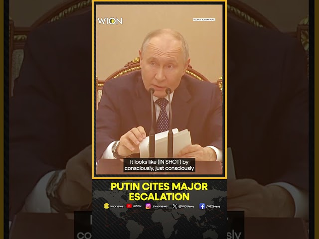 Putin Says Ukraine Opened 'New Page' With Attacks on Luhansk, Southern Kherson Region | WION