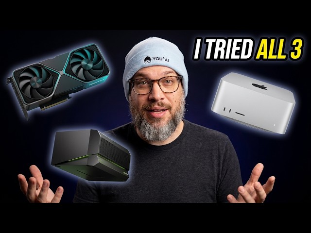 RTX 5090, Mac Studio, or DGX Spark? I tried all three.
