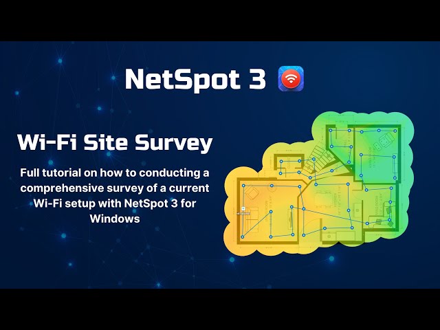 WiFi Site Survey with NetSpot