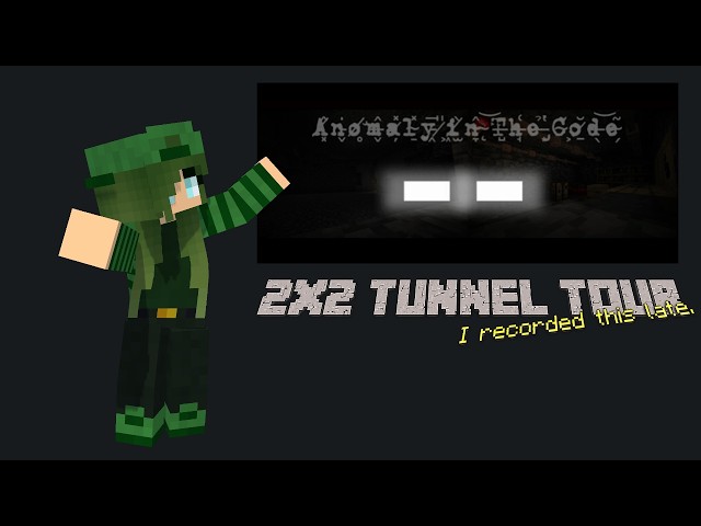 Minecraft Short Film 2x2 tunnels Set Tour (Read The Description please)