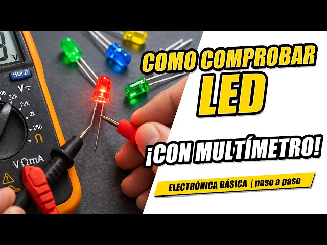 How to TEST LEDs with a Multimeter (Fast and Easy) 💡