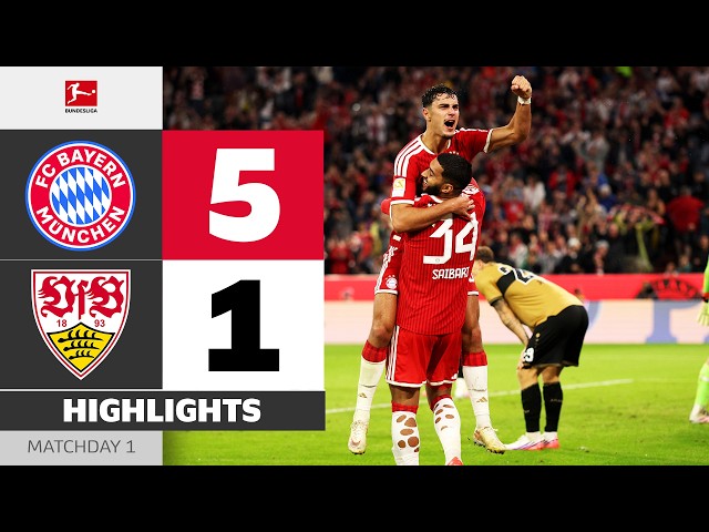 Bayern Back With a Bang! | FC BAYERN - VFB STUTTGART | Highlights | Matchday 1 – Bundesliga 2026/27