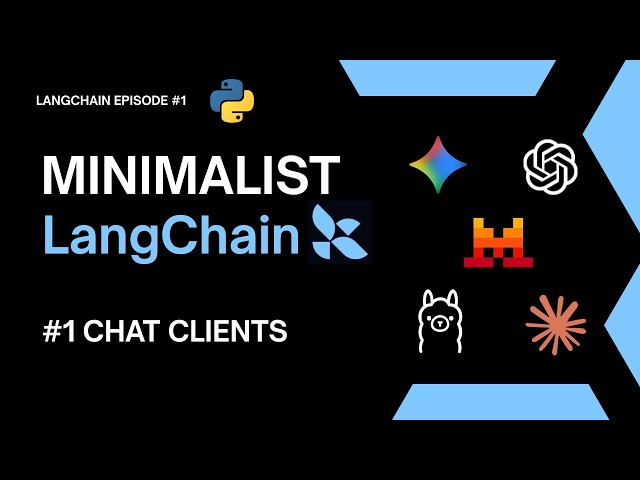 PART 1 - Minimalist LangChain: Zero to React Agent