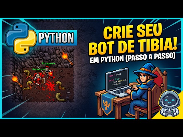 TIBIA BOT WITH PYTHON — CREATING AN AUTOMATIC ROUTE | THE COMMUNITY BOT #02