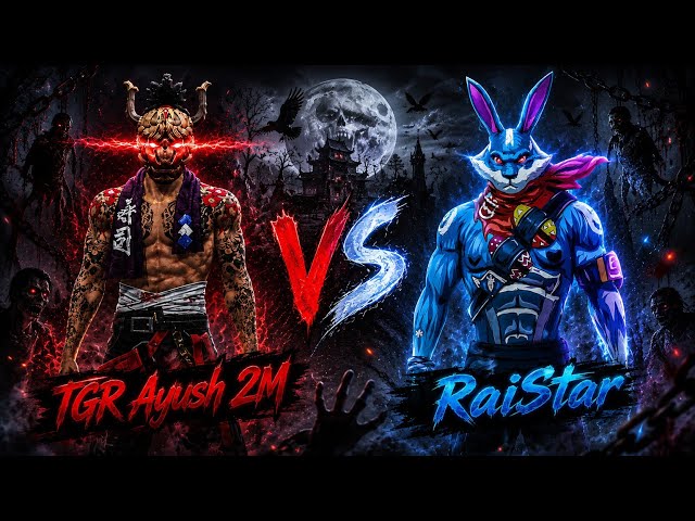 🔥 TGR Ayush 2M vs Raistar 😱 India’s Most Epic 1v1 Battle! #ayushrawatgaming #raistar 