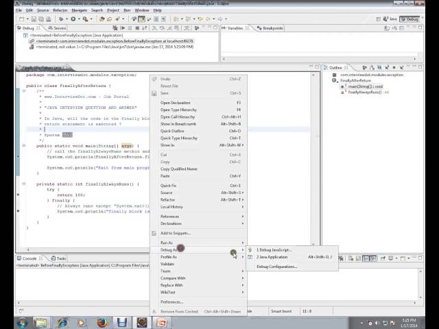 In Java, will the code in the finally block be called and run after a return statement is executed