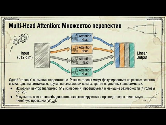 Механика внимания: Transformer. Часть 4